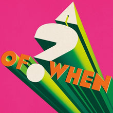 Load image into Gallery viewer, Panda Bear &amp; Sonic Boom - 	A ? of When	  INDIES	Pink coloured Vinyl LP
