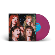 Load image into Gallery viewer, Los Bitchos - Talkie Talkie Indies Deluxe Magenta Vinyl LP with Night Cover Sleeve.
