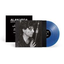 Cargar imagen en el visor de la galería, Alan Vega - Live at Max's Kansas City Cobalt Vinyl Blue LP
