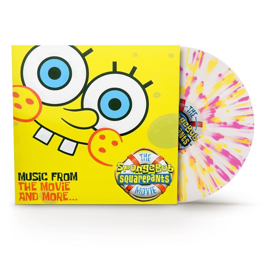 Various Artists - The SpongeBob SquarePants Movie - 1LP - Limited 140g Pink & Yellow Splatter Vinyl  [RSD Black Friday 2024]