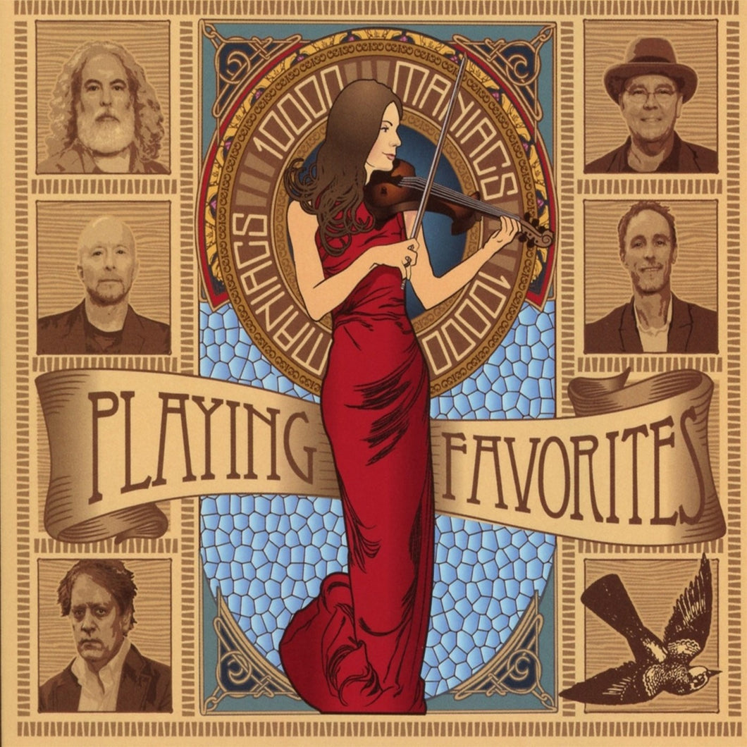 10000 MANIACS - Playing Favorites - 2 LP - Opaque Red Vinyl
