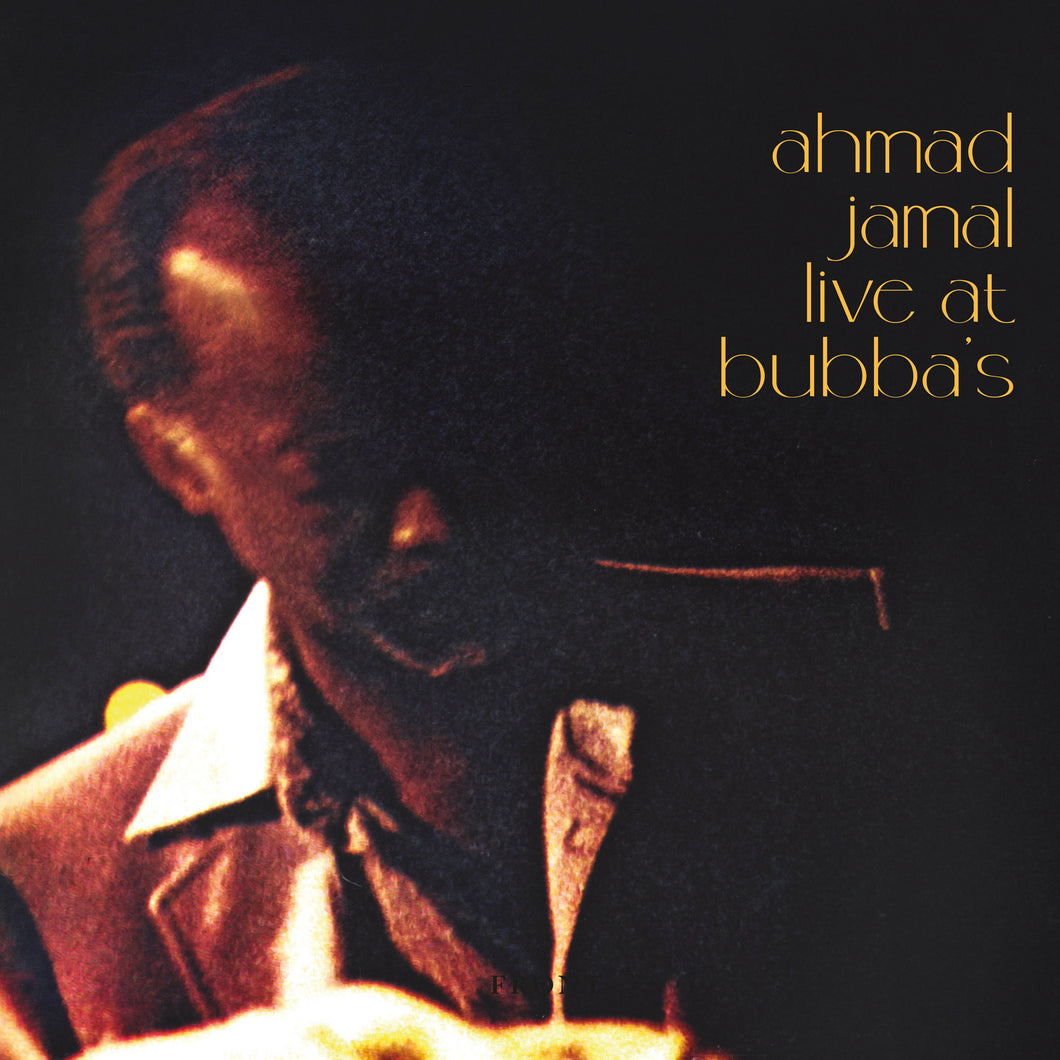 AHMAD JAMAL - Live at Bubba's - 1 LP  Opaque Aamber (Random)  [RSD 2024]
