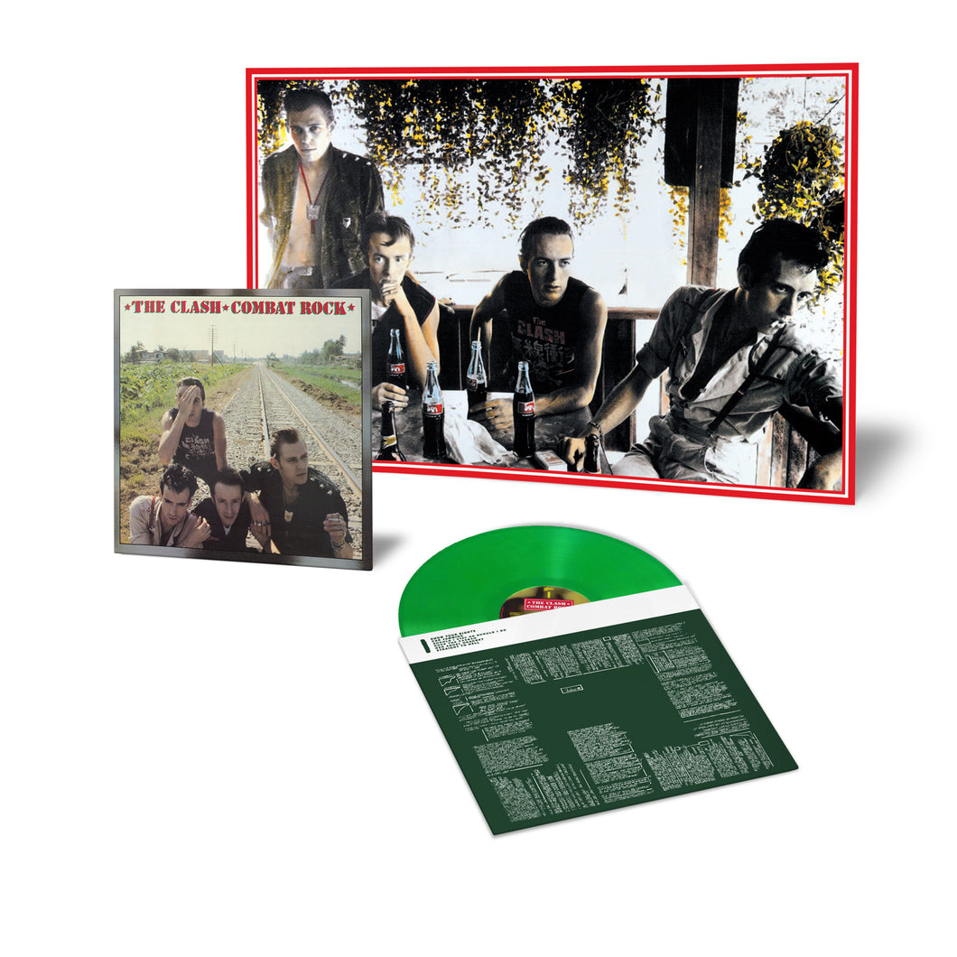 Clash - Combat Rock (People's Hall Edition ) Green Vinyl LP
