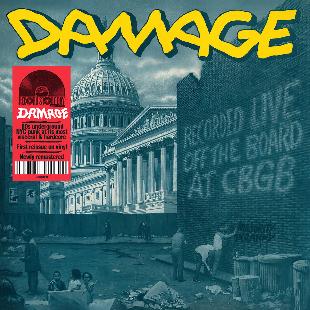 DAMAGE - Recorded Live Off the Board At CBGB - 1 LP  [RSD 2024]