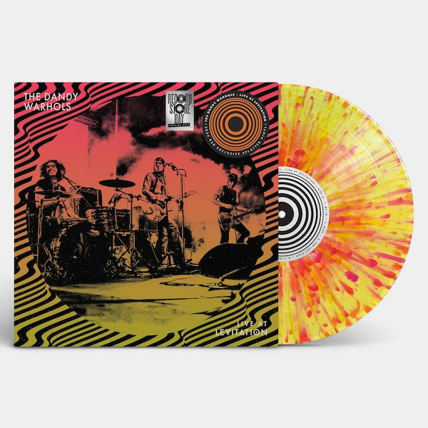 THE DANDY WARHOLS - Live at Levitation - 1 LP - Yellow & Orange Splatter Vinyl  [RSD 2024]