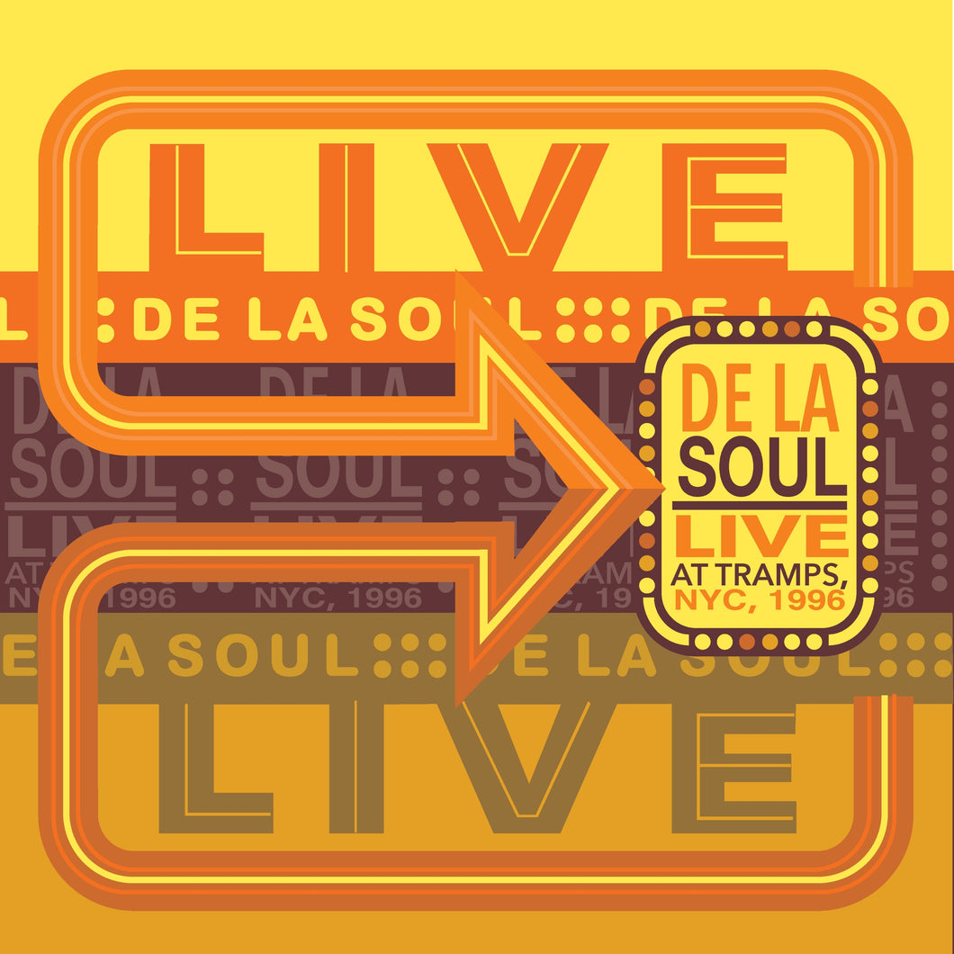 DE LA SOUL - Live at Tramps, NYC, 1996 - 1 LP - 140g Tan Vinyl  [RSD 2024]