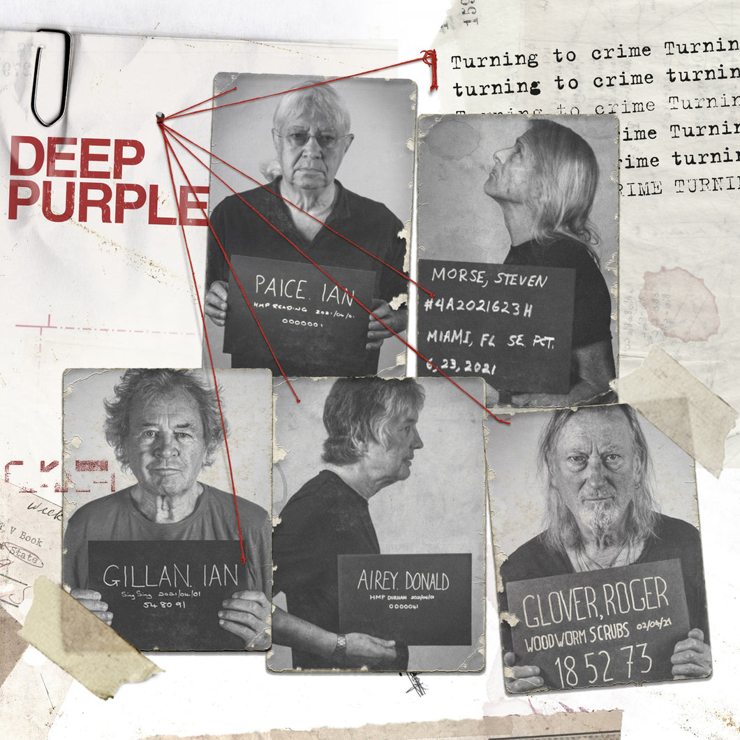 Deep Purple - Turning To Crime Ltd Gatefold Crystal Clear Vinyl 2LP