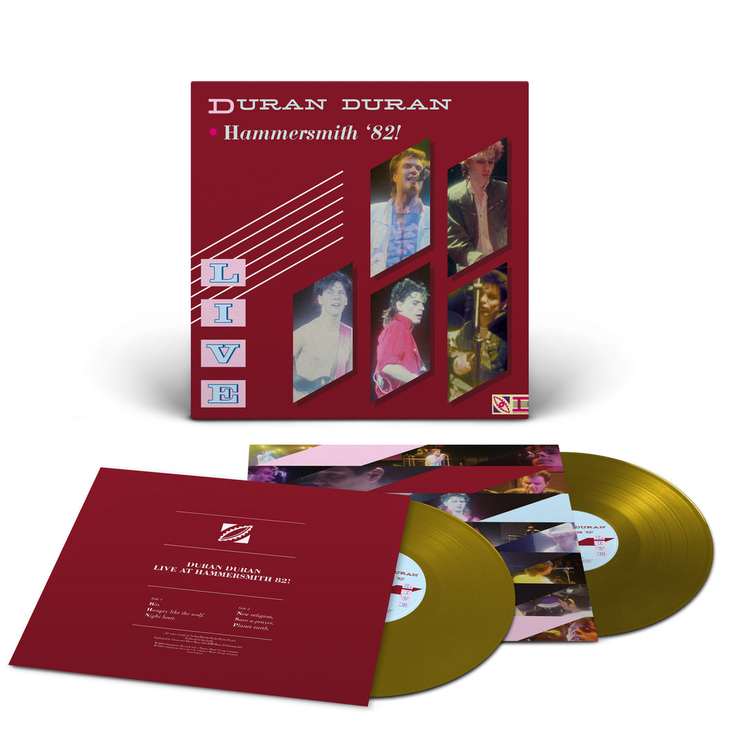 Duran Duran - Live At Hammersmith '82 Gold Vinyl 2LP Black Friday 2022