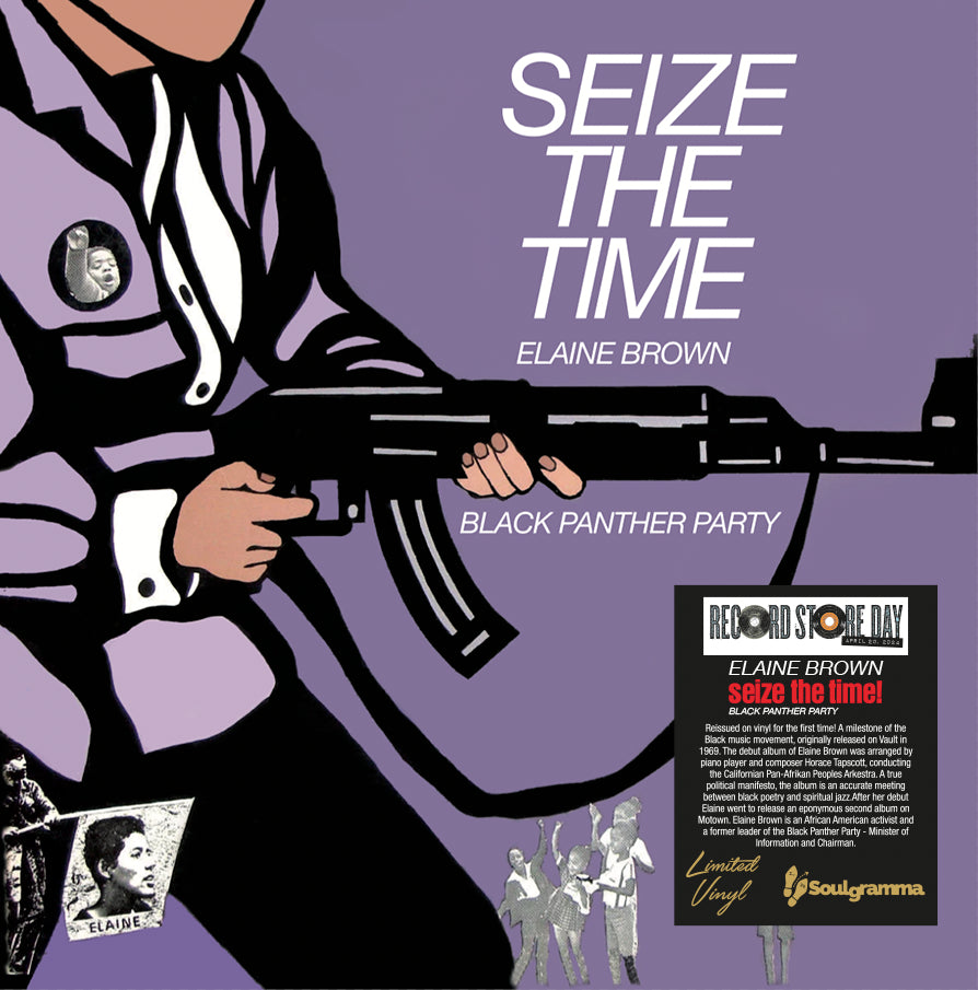 ELAINE BROWN - Seize The Time - Black Panther Party - 1 LP  [RSD 2024]