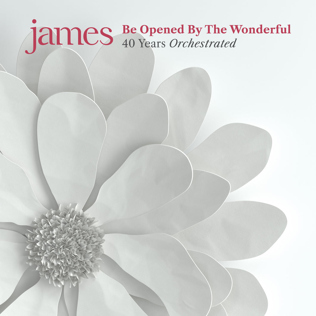 James - Be Opened By The Wonderful White Vinyl 2LP