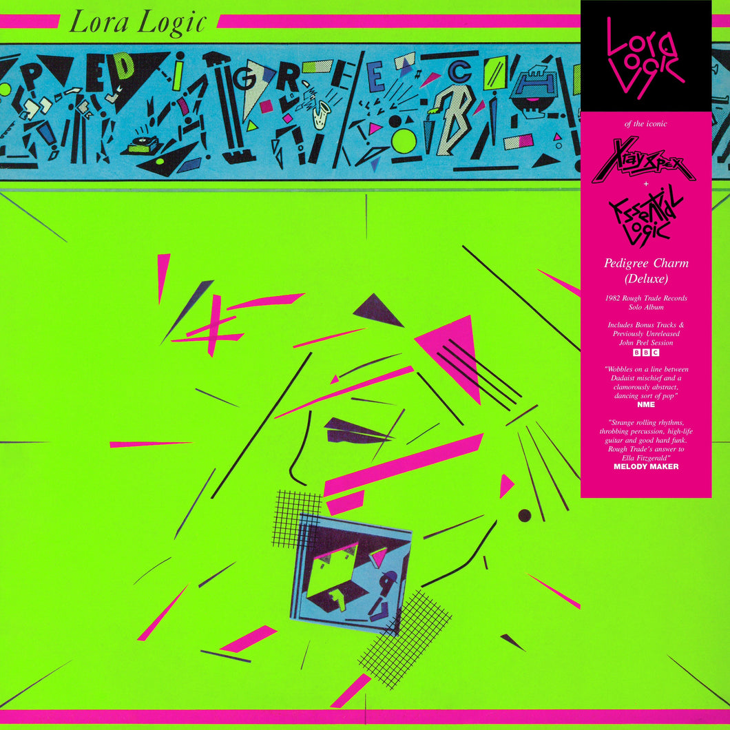 LORA LOGIC - Pedigree Charm [Deluxe Edition] - 1 LP - Florescent Green & Pink Splatter Vinyl  [RSD 2024]