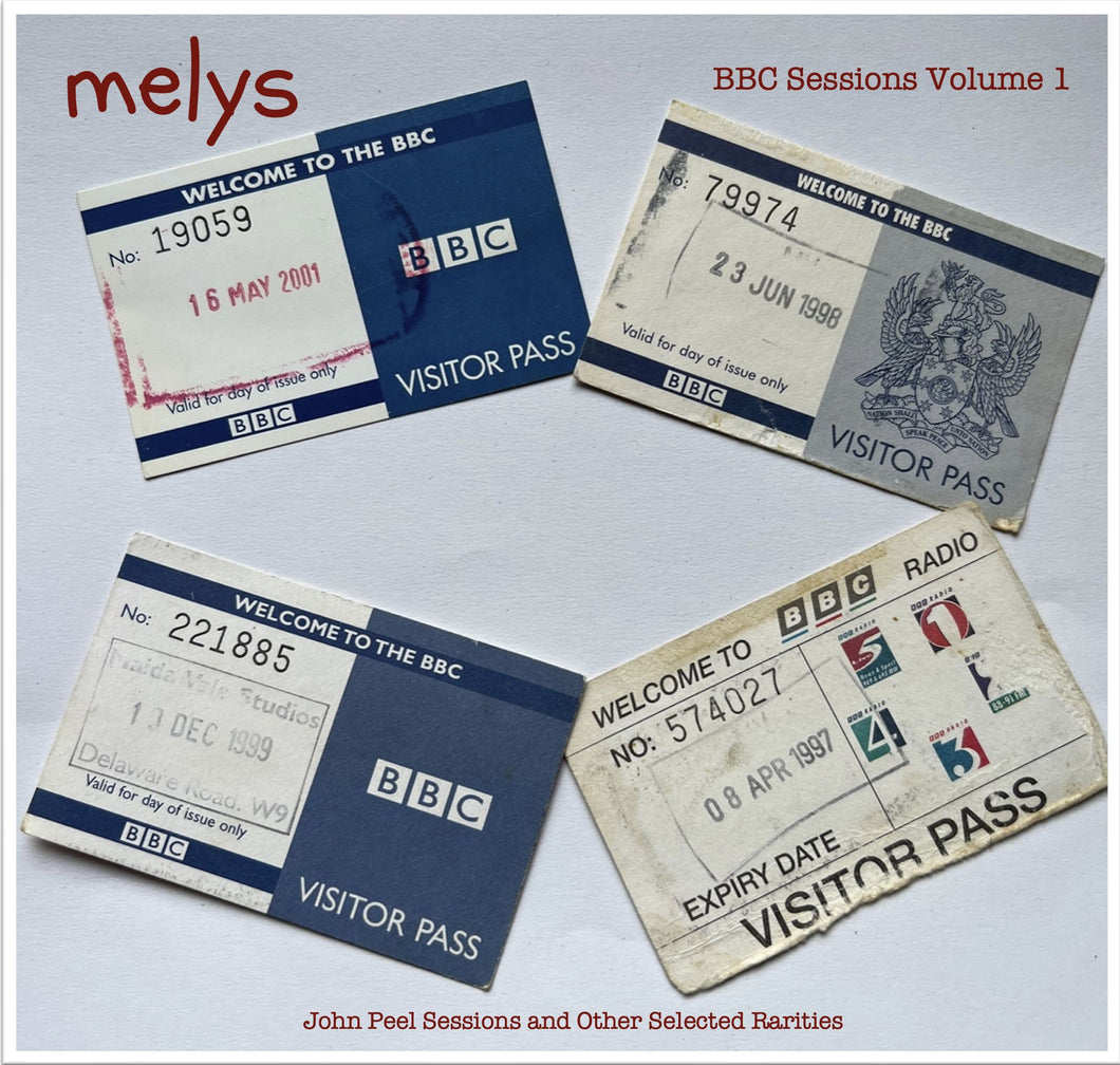 MELYS - BBC Sessions Vol 1 (John Peel Sessions & other selected rarities) - 1 LP  [RSD 2024]