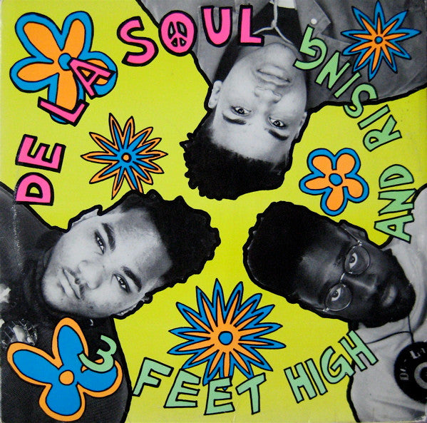 De La Soul - 3 Feet High And Rising Black Vinyl 2LP
