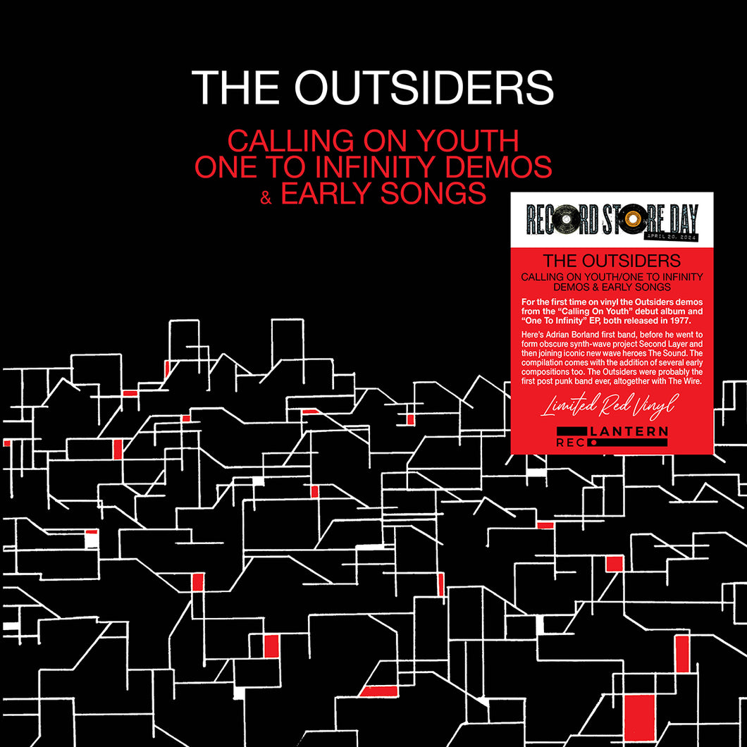 THE OUTSIDERS - Calling on youth - One to infinity demos & early songs - 1 LP - Red Vinyl  [RSD 2024]