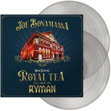 Cargar imagen en el visor de la galería, Joe Bonamassa - Now Serving: Royal Tea Live From The Ryman (transparent) Vinyl 2LP
