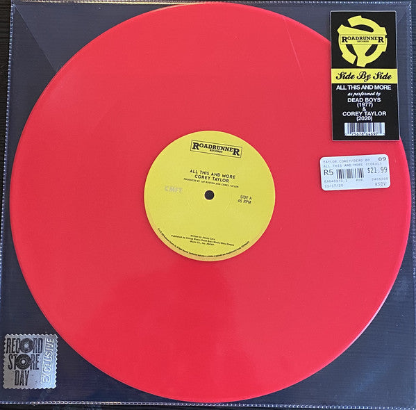 Corey Taylor / Dead Boys* ‎– All This And More Coloured Vinyl 12
