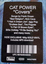 Load image into Gallery viewer, Cat Power - Covers Ltd Gold Vinyl LP

