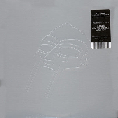 MF Doom - Operation Doomsday MF93 Vinyl 2LP (2012 Silver Sleeve)