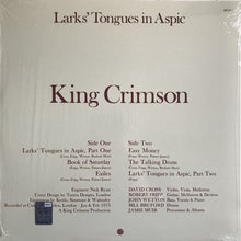 Load image into Gallery viewer, King Crimson - Larks Tongues In Aspic (Re-mastered) Vinyl LP
