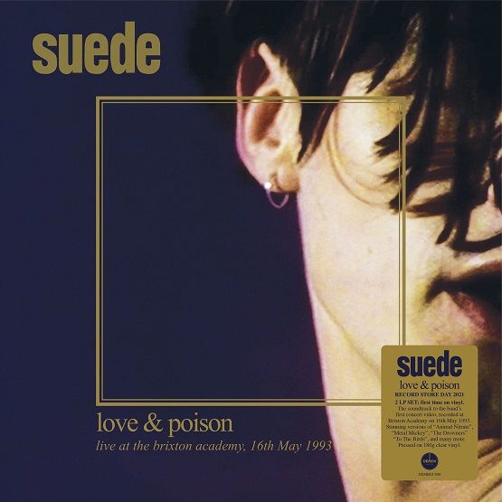 Suede - Love and Poison 180g Clear Vinyl 2LP RSD 2021