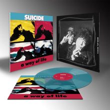 Load image into Gallery viewer, Suicide - Way Of Life Transparent Blue Vinyl LP
