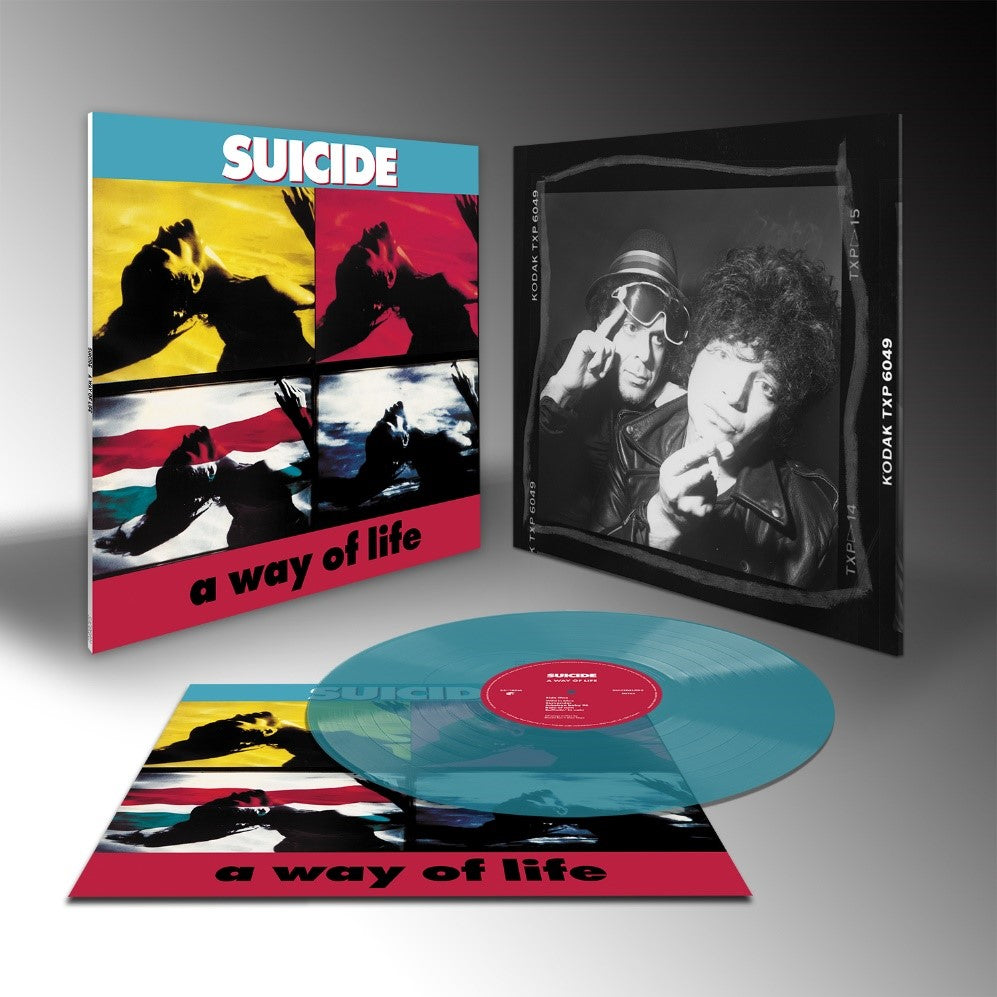Suicide - Way Of Life Transparent Blue Vinyl LP