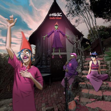Gorillaz - Cracker Island RSD Exclusive Ltd Neon Purple Vinyl LP