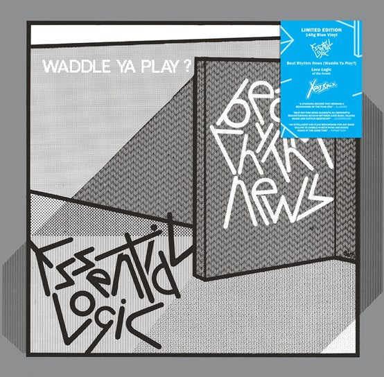 Essential Logic - Beat Rhythm News (Waddle Ya Play?) Blue Vinyl LP RSD 2023
