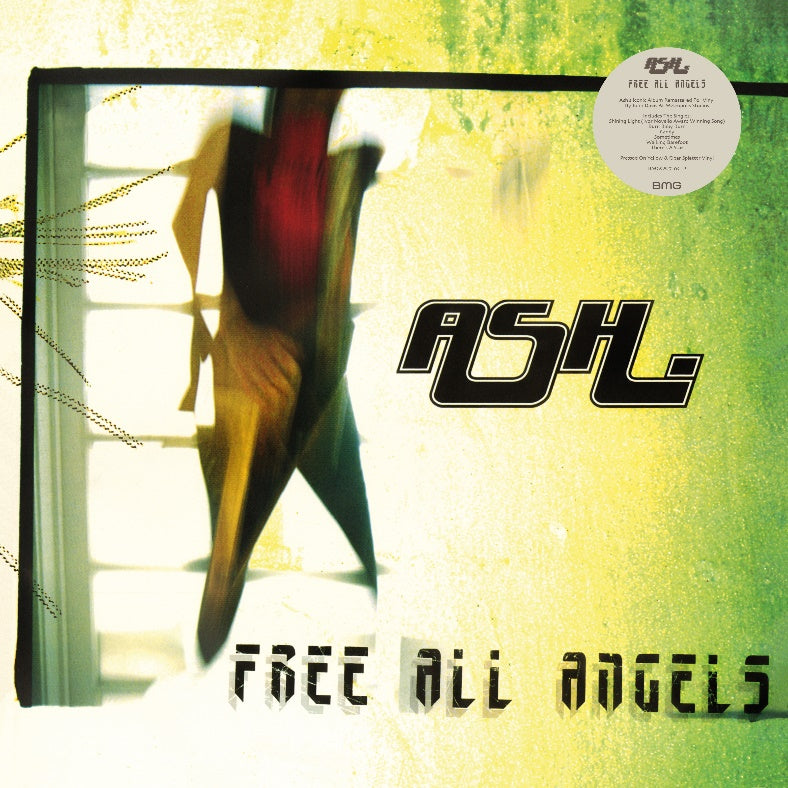 Ash - Free All Angels Yellow & Clear Exploded Vinyl LP