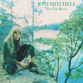 Joni Mitchell - For The Roses (Re-mastered) Taransparent Blue Vinyl LP