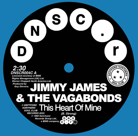 Jimmy James & The Vagabonds/Sonya Spence - This Heart of Mine/Let Love Flow On Vinyl 7