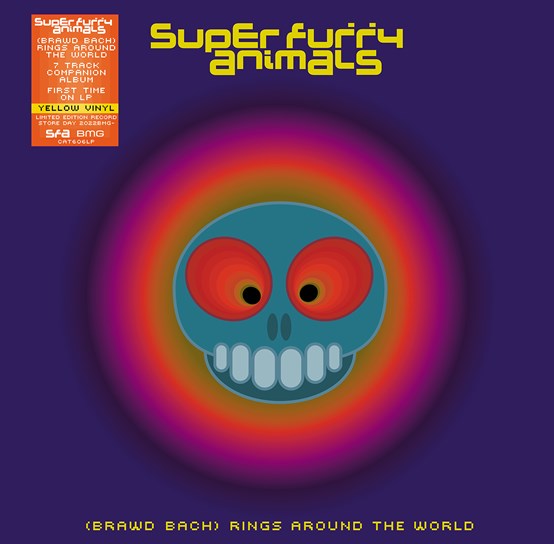 Super Furry Animals - (Brawd Bach) Rings Around The World Yellow Vinyl LP